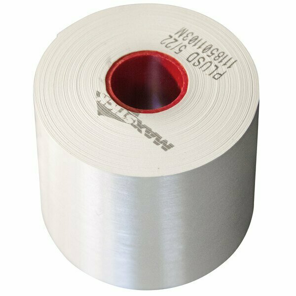 Maxstick PlusD 3 1/8'' x 170' Diamond Adhesive Thermal Linerless Sticky Receipt / Label Paper Roll, 12PK 105SM3170D12